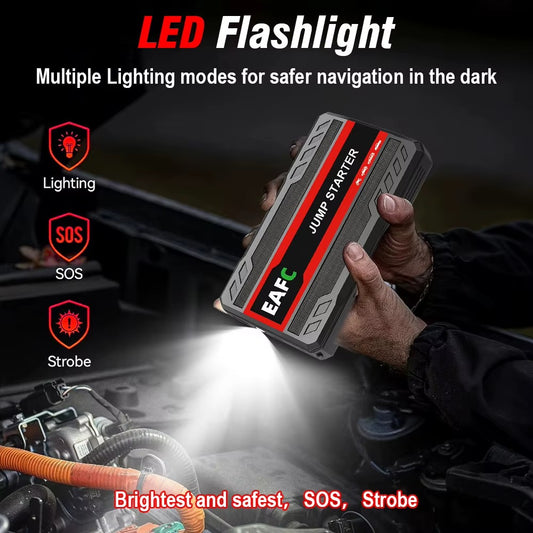 600A Portable Car Jump Starter & Power Bank