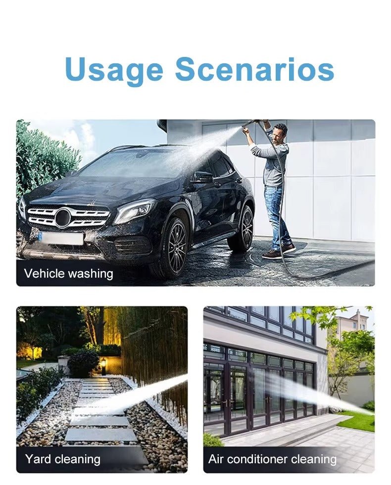 Cordless High-Pressure Car Washer with Brushless Motor (100 Bar)