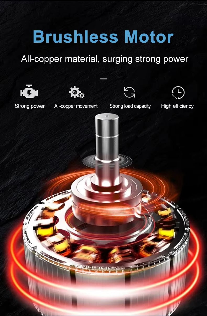 Cordless High-Pressure Car Washer with Brushless Motor (100 Bar)