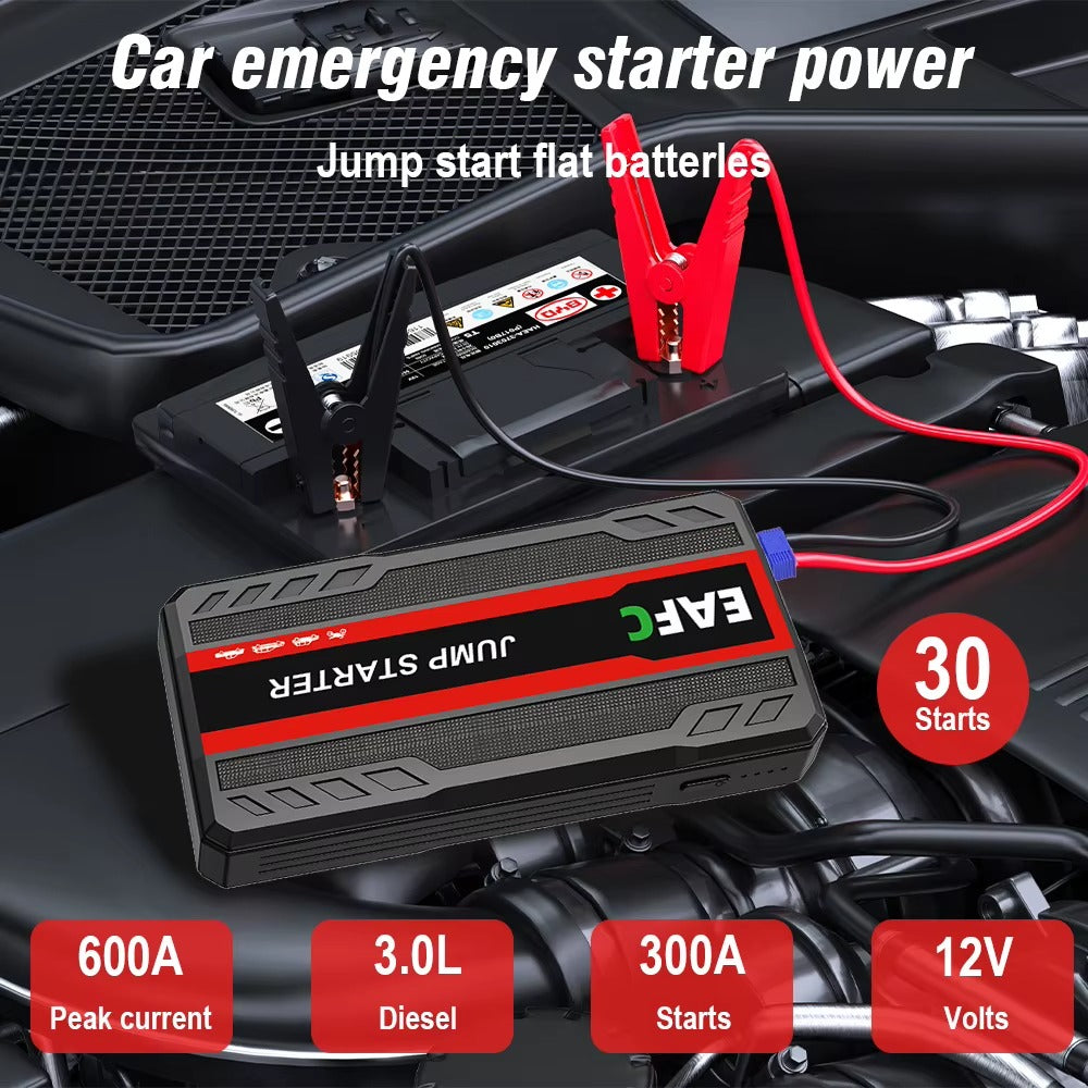 600A Portable Car Jump Starter & Power Bank