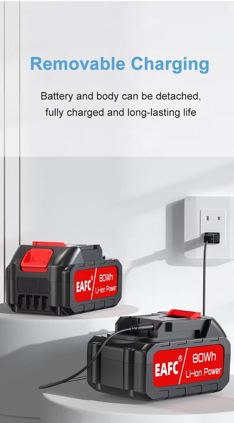 Cordless High-Pressure Car Washer with Brushless Motor (100 Bar)