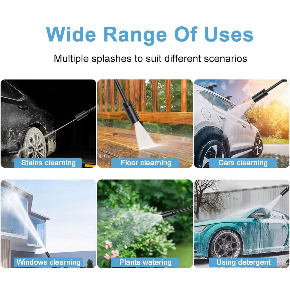 Cordless High-Pressure Car Washer with Brushless Motor (100 Bar)